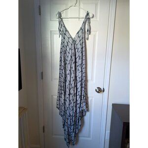 Bali Prema Gypsy Jumpsuit in Grey Leaf size L